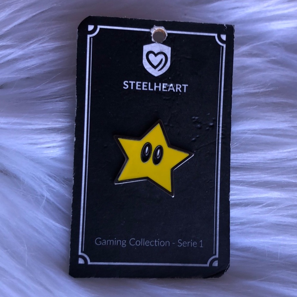 JUST IN✔️Power Star-Super Mario Bros. Enamel Pin